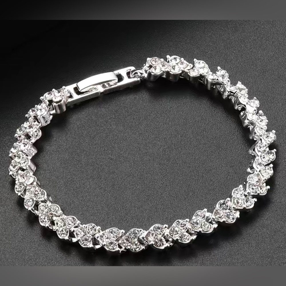 Bracelet Luxurious Rhinestone Inlaid Flashing Bracelet‎ Women's Bracelet
